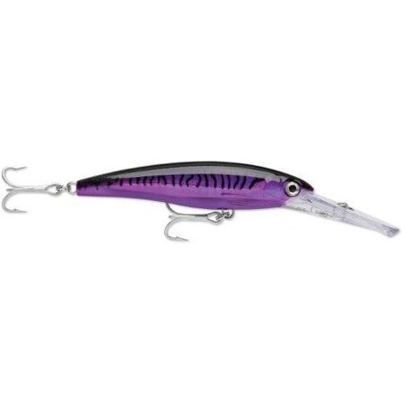 Rapala XRap Magnum 30 Trolling, Deep Diver, 6 14, 2 12 Oz, Purple Mackerel, Floating XRMAG30PM